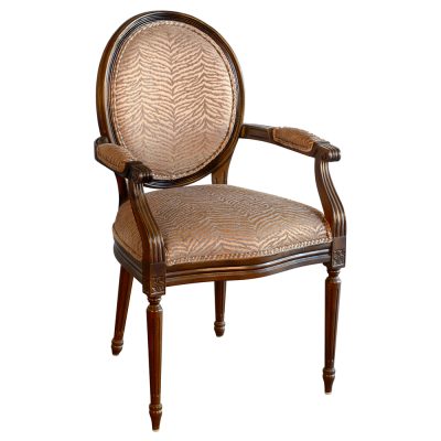 Louis XVI Accent Contract Armchair