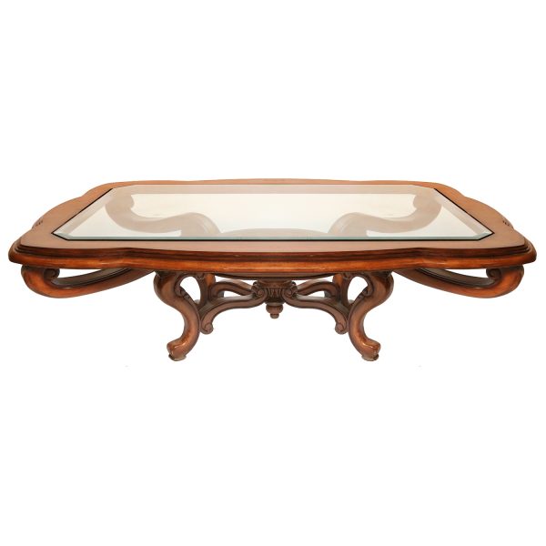 Cleveland Glass Top Coffee Table S1050CT-1