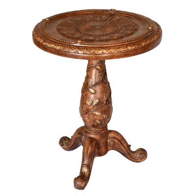 pooyandeh round louis x accent table s1222ed-1 sigla furniture