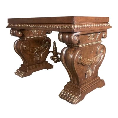 The Bellagio Glass Top Dining Table Base
